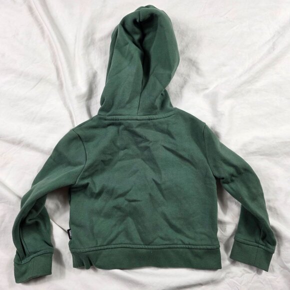 Vans Toddler Girls Hoodie Size 2T Green Floral Print Pullover Long Sleeve - Picture 3 of 4